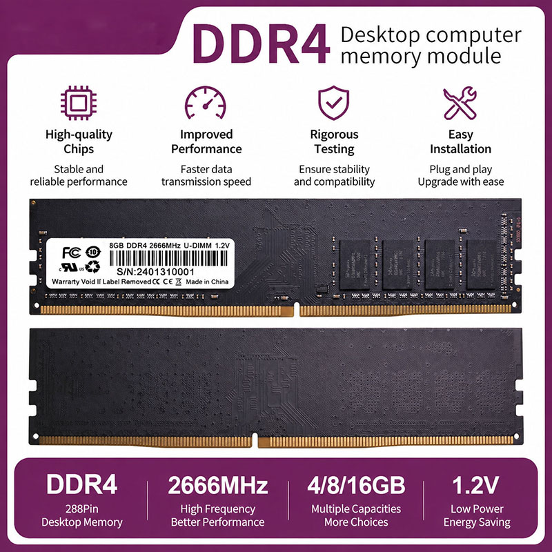 Memory Ram Upgrade - แรม DDR4 4GB 8GB 16GB PC4