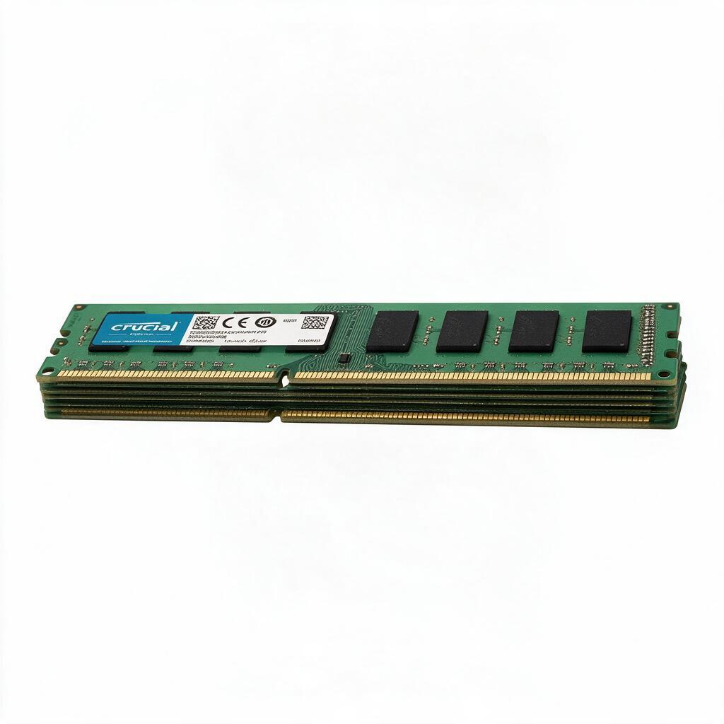 Memory Ram Upgrade - แรมเดสก์ท็อป Crucial DDR3 ขนาด 4GB 8GB