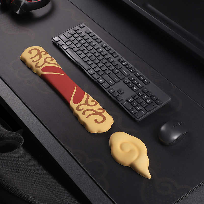 Wrist Rest Gel - Ergonomic นาฬิกาข้อมือเมาส์คีย์บอร์ด Rest Pad สําหรับ PC