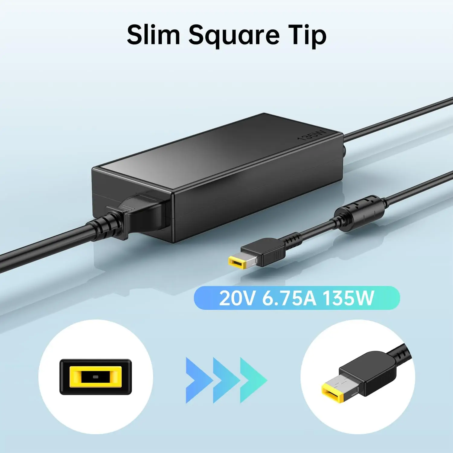 Laptop Accessories Shop - 20V 6.75A 135W ที่ชาร์จอะแดปเตอร์แล็ปท็อป AC สำหรับ