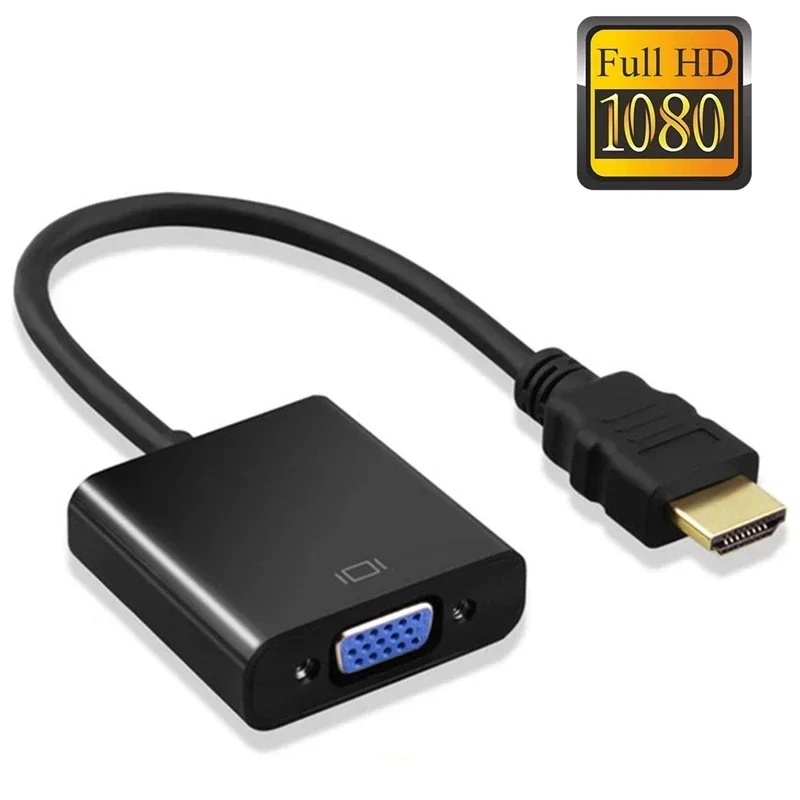 Hdmi Vga Adapter - สายแปลง HDMI เป็น VGA ความละเอียด HD