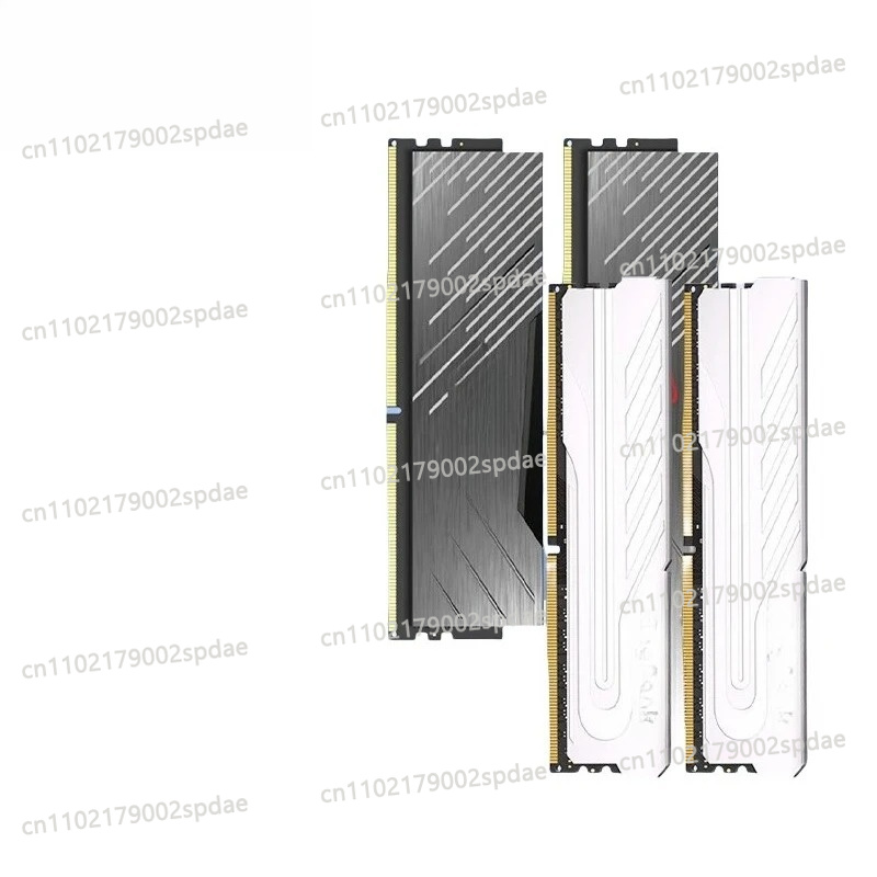 Memory Ram Upgrade - โมดูลหน่วยความจำ DDR RAM สำหรับเดสก์ท็อป พร้อมฮีทซิงค์สีเงิน อุปกรณ์เสริมสำหรับอัปเกรดหน่วยความจำพีซีความเร็วสูง