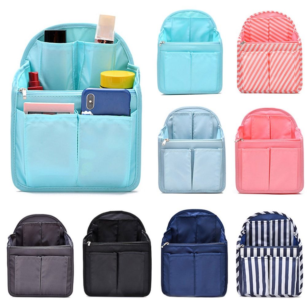 Laptop Accessories Must Have - กระเป๋าช่องเรียงลําดับกระเป๋า Liner Organizer กระเป๋าเป้สะพายหลังใส่กระเป๋าด้านใน