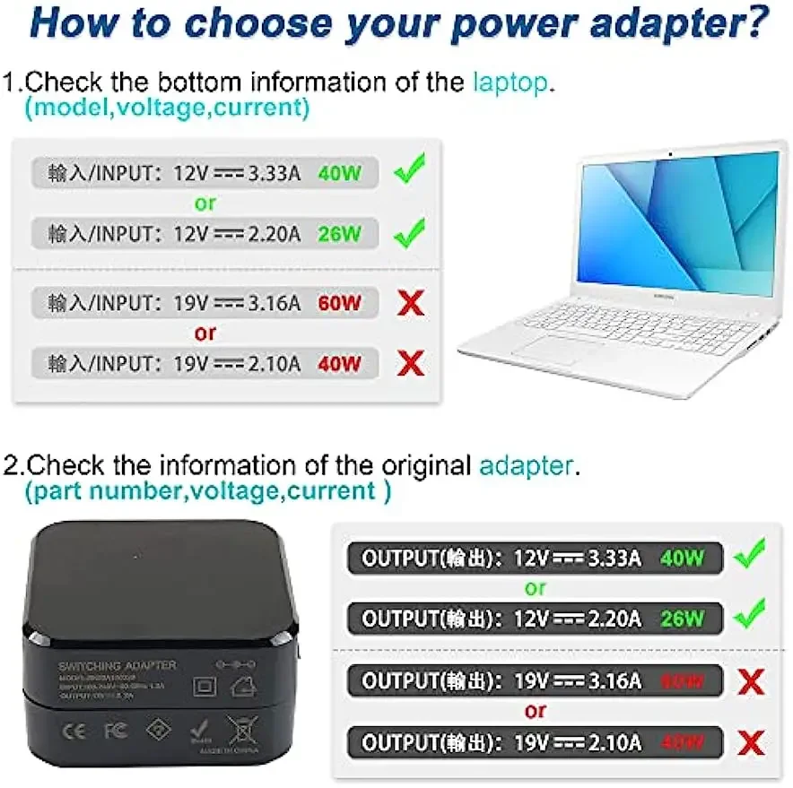 12V 3.33A แล็ปท็อป AC Adapter  - Laptop Accessories Shop บทวิจารณ์และราคา