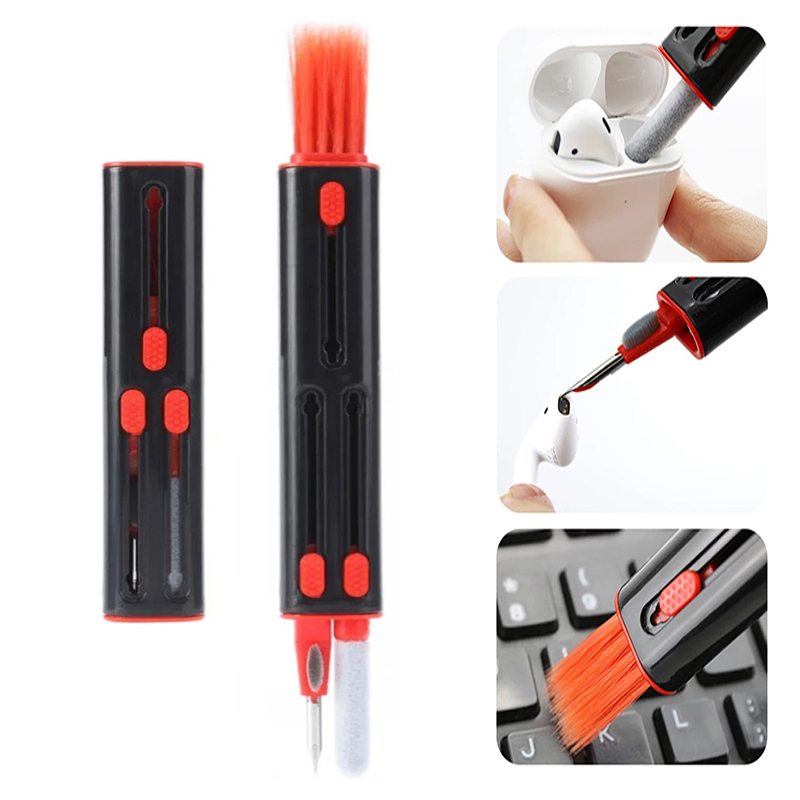 3 In 1 หูฟังชุดแปรงทําความสะอา - Laptop Accessories Cleaning Kit บทวิจารณ์และราคา