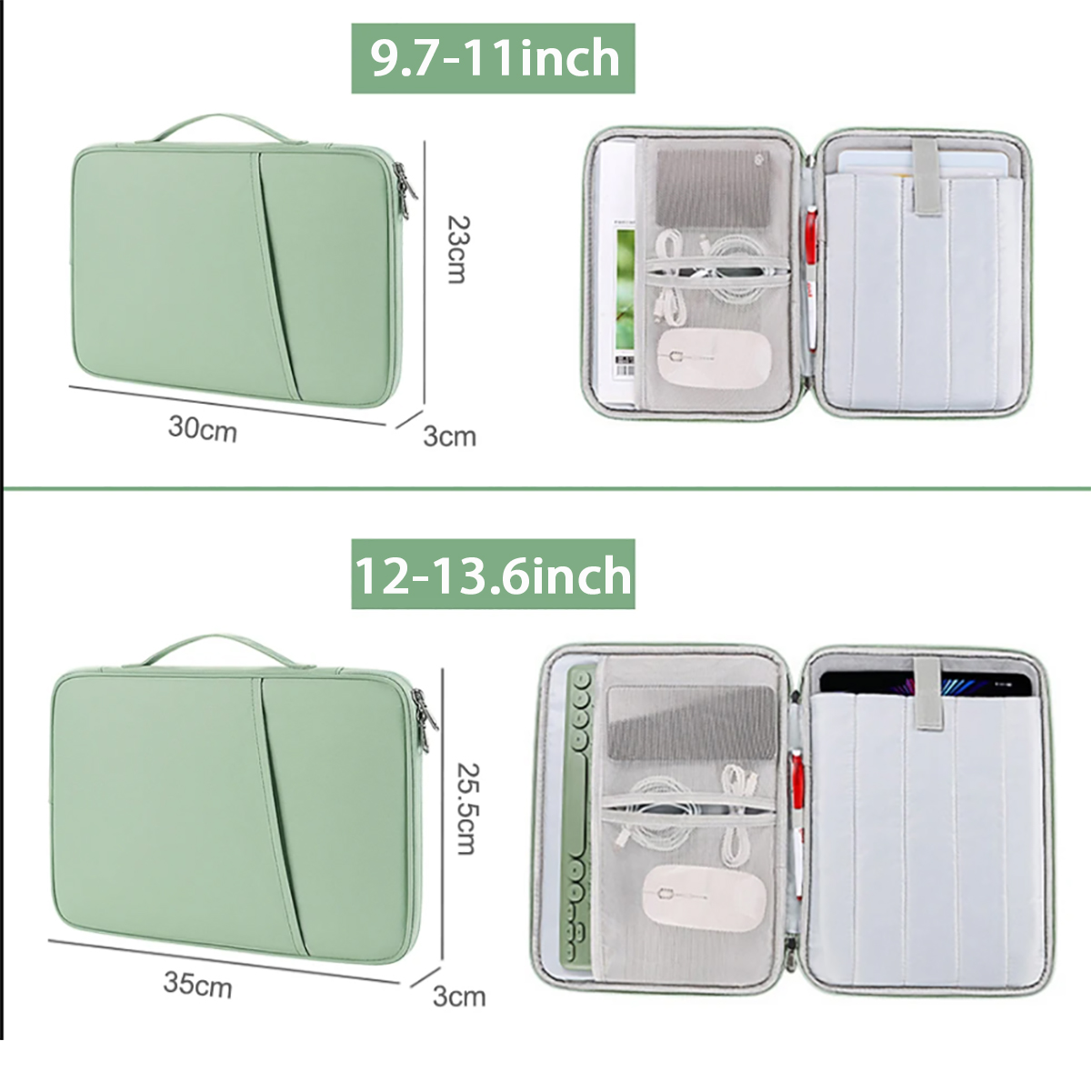 กระเป๋าใส่แล็ปท็อปสำหรับ Macbo - Laptop Accessories Bag บทวิจารณ์และราคา