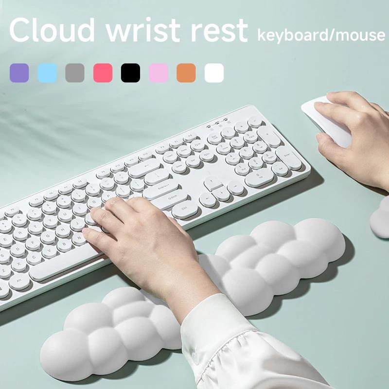 แผ่นรองข้อมือคีย์บอร์ดแบบคลาวด - Wrist Rest Gel บทวิจารณ์และราคา