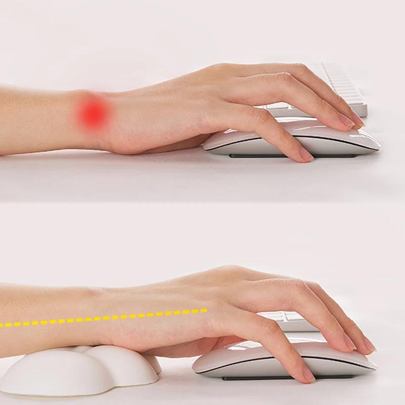 แผ่นรองข้อมือคีย์บอร์ดแบบคลาวด - Wrist Rest Gel บทวิจารณ์และราคา