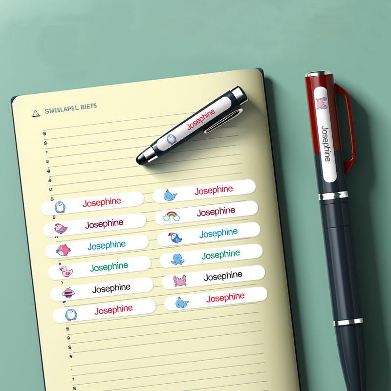สติกเกอร์ชื่อที่ถอดออกได้ปรับแ - Laptop Accessories Name บทวิจารณ์และราคา