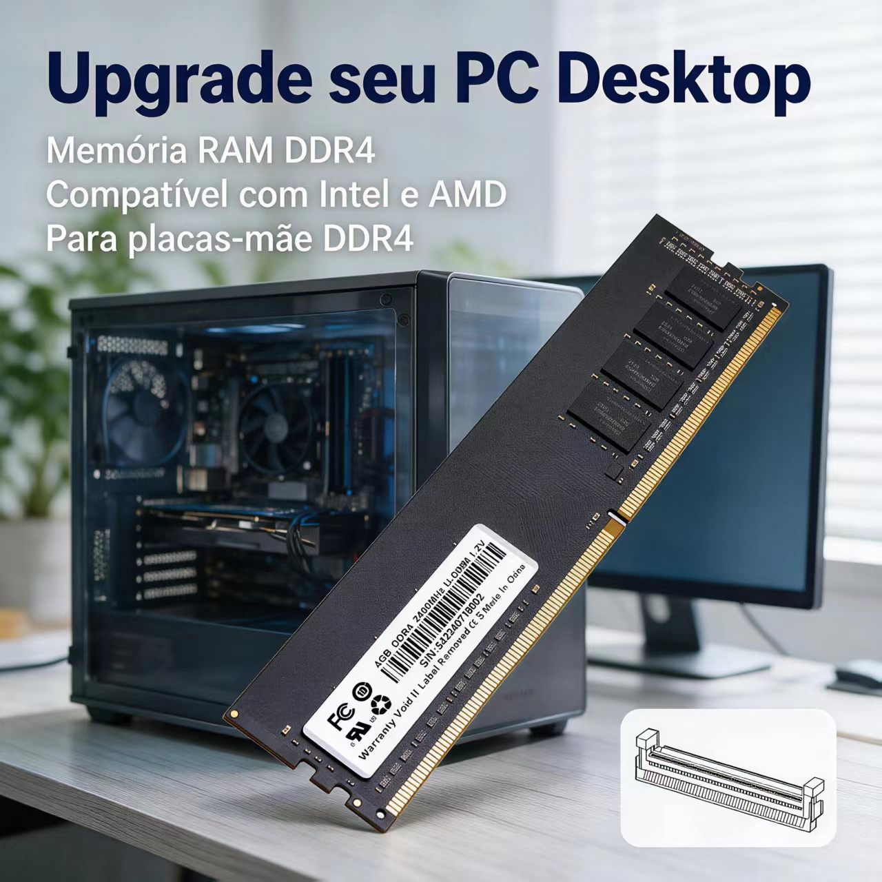 แรม DDR4 4GB 8GB 2400MHz หน่วย - Memory Ram Upgrade บทวิจารณ์และราคา