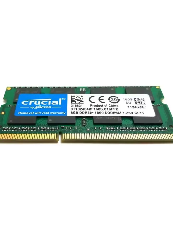 หน่วยความจำแล็ปท็อป Crucial DD - Memory Ram Upgrade บทวิจารณ์และราคา