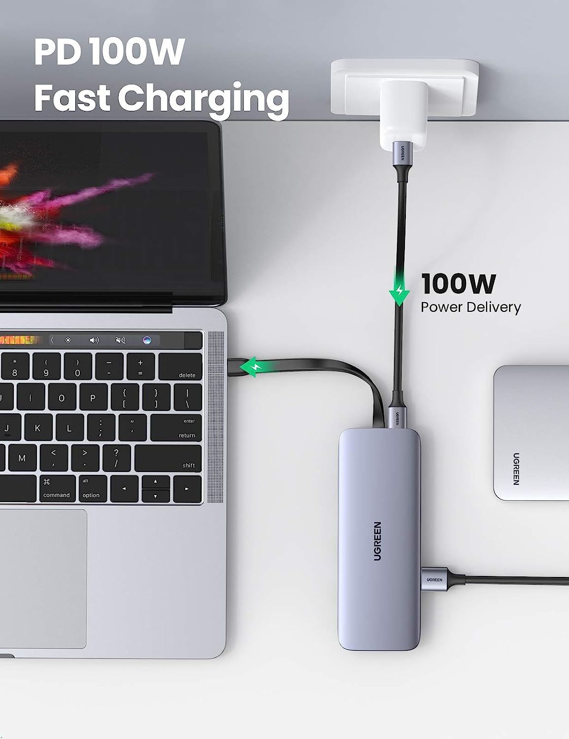 ฮับ USB C UGREEN 9 in 1 อะแดปเ - Hdmi Vga Adapter บทวิจารณ์และราคา