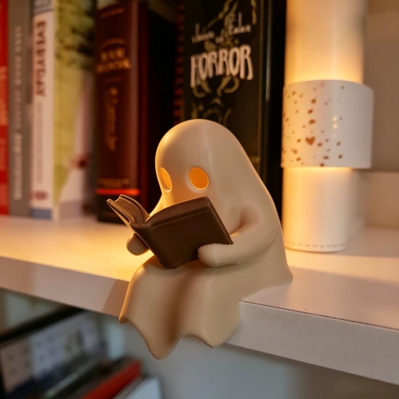 โคมไฟอ่านหนังสือรูปผีน่ารัก ไฟ - Laptop Accessories Light บทวิจารณ์และราคา