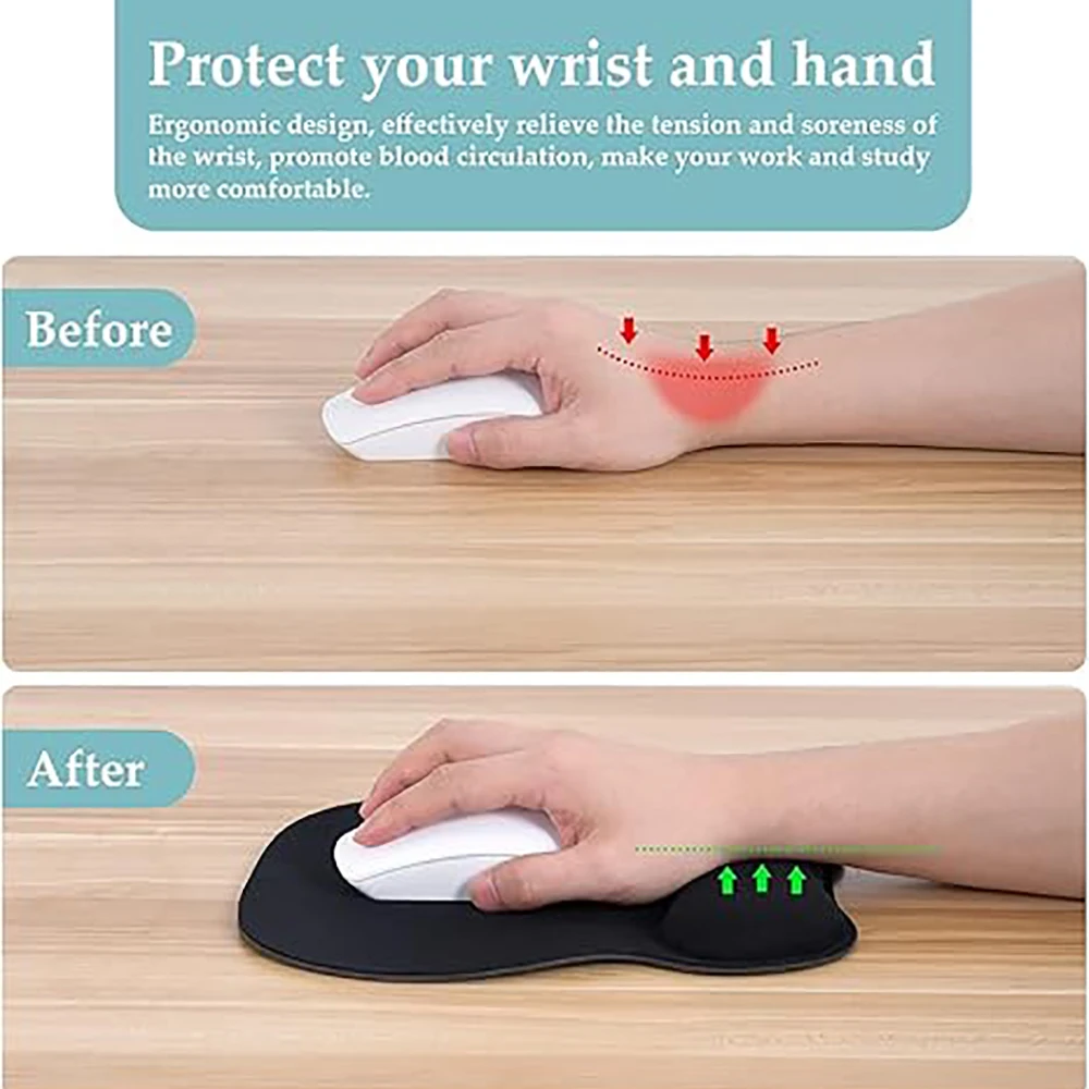 แผ่นรองเมาส์พร้อมที่รองรับข้อม - Wrist Rest Gel บทวิจารณ์และราคา