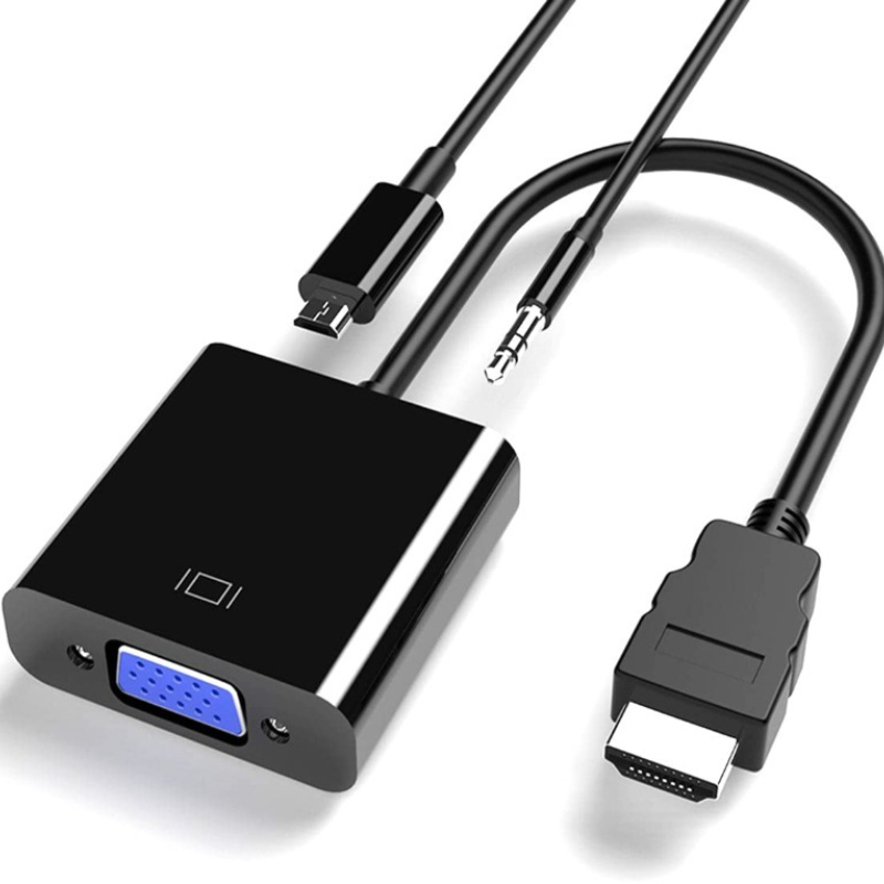 อะแดปเตอร์ HDMI เป็น VGA 1080P - Hdmi Vga Adapter บทวิจารณ์และราคา