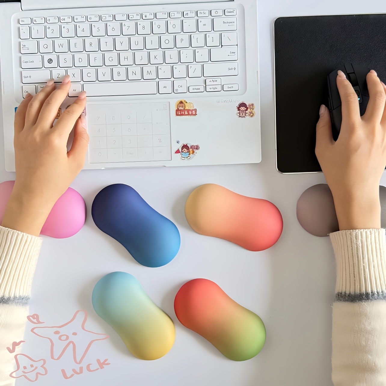 ที่รองข้อมือเมมโมรี่โฟมตามหลัก - Wrist Rest Gel บทวิจารณ์และราคา