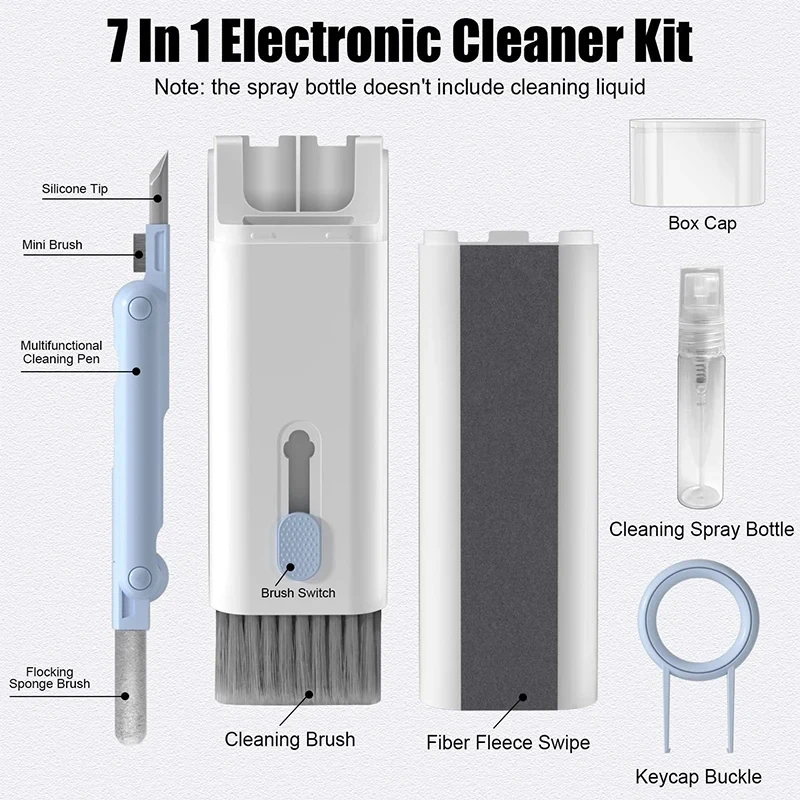 7 in 1 คอมพิวเตอร์คีย์บอร์ดชุด - Laptop Accessories Must Have บทวิจารณ์และราคา